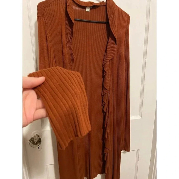 INC International Concepts Women's Size Medium Viscose Maxi Cardigan - Picture 3 of 7